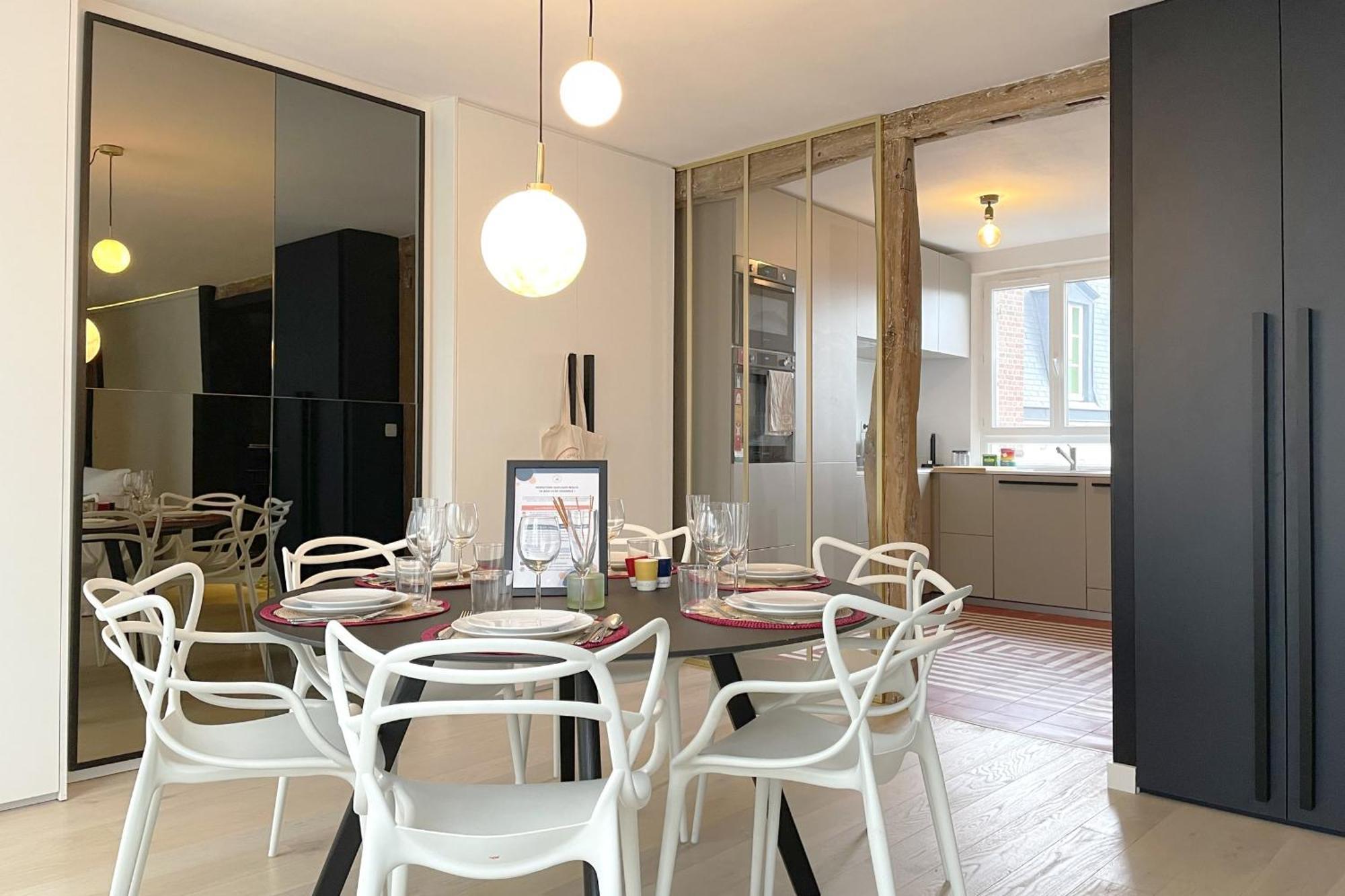 Charme Et Elegance - Coup De Coeur - Prox Gare Rouen Exterior foto
